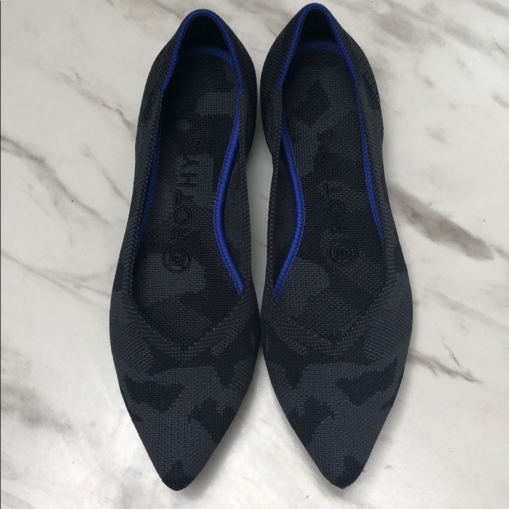 Rothy’s The Point Charcoal Camo